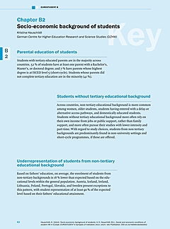Socio-economic background of students